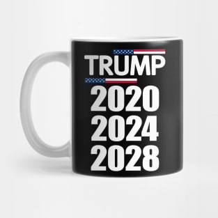 Trump 2020 2024 2028 Forever Mug